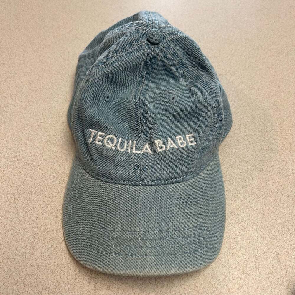 Otto Cap Tequila Babe Denim Baseball Hat One Size
